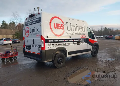 2023 Ram Promaster 1500 High Roof 136 Wb z USA, uszkodzony, nr VIN 3C6LRVBGXPE547912